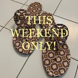 ⭐️ Leather Tory Burch Millers, 8